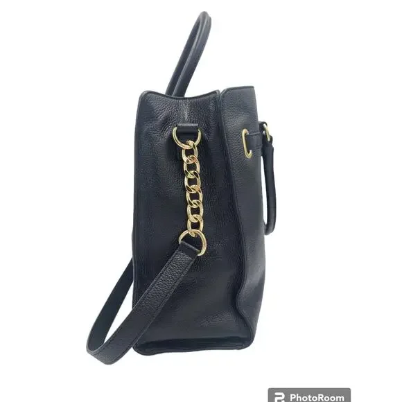 Michael Kors Large Black Pebble Hamilton Tote - Picture 2 of 6